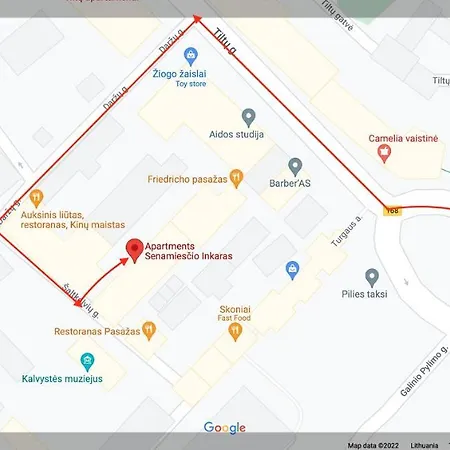 Aparthotel Senamiescio Inkaras Klaipeda