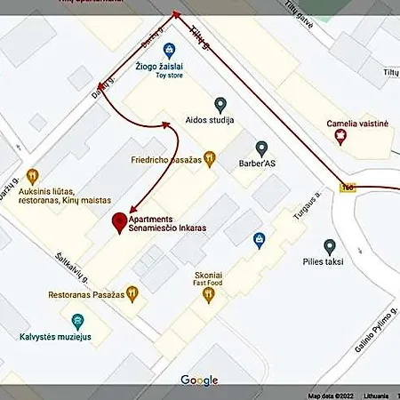 Aparthotel Senamiescio Inkaras Klaipeda